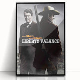 1960s Movie Posters The Man Who Shot Liberty Valance Western Print