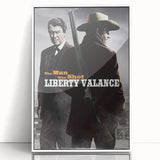 1960s Movie Posters The Man Who Shot Liberty Valance Western Print