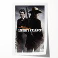 1960s Movie Posters The Man Who Shot Liberty Valance Western Print