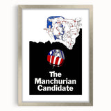 1960s Movie Posters The Manchurian Candidate Vintage Thriller Print