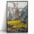 1960s Movie Posters - Ghidorah The Three-Headed Monster | Retro Cinema