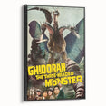 1960s Movie Posters - Ghidorah The Three-Headed Monster | Retro Cinema