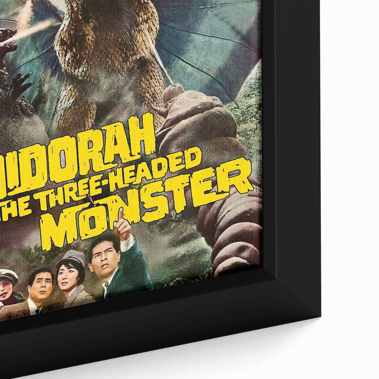 1960s Movie Posters - Ghidorah The Three-Headed Monster | Retro Cinema