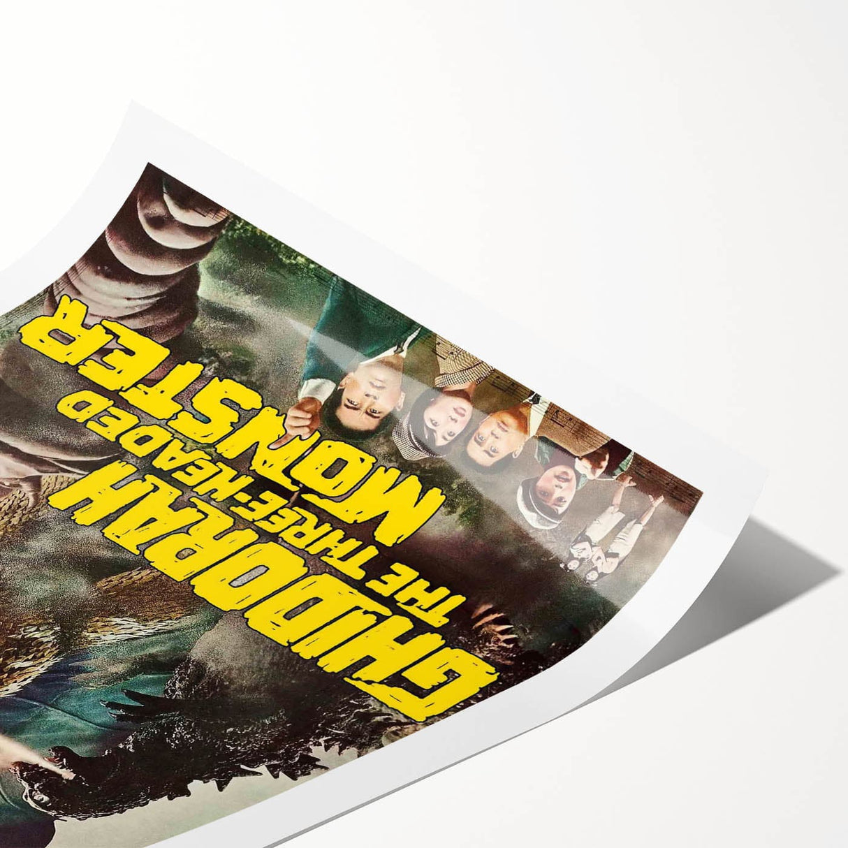 1960s Movie Posters - Ghidorah The Three-Headed Monster | Retro Cinema