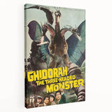 1960s Movie Posters - Ghidorah The Three-Headed Monster | Retro Cinema