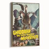 1960s Movie Posters - Ghidorah The Three-Headed Monster | Retro Cinema
