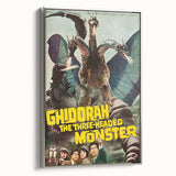 1960s Movie Posters - Ghidorah The Three-Headed Monster | Retro Cinema
