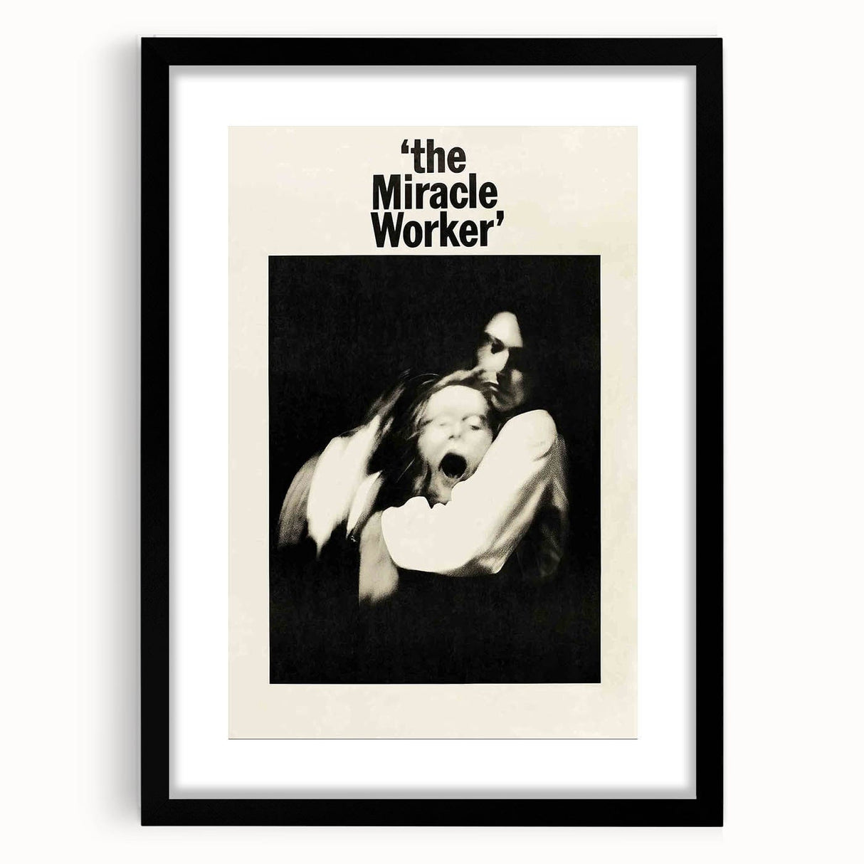 1960s Movie Posters The Miracle Worker Classic Drama Vintage Print