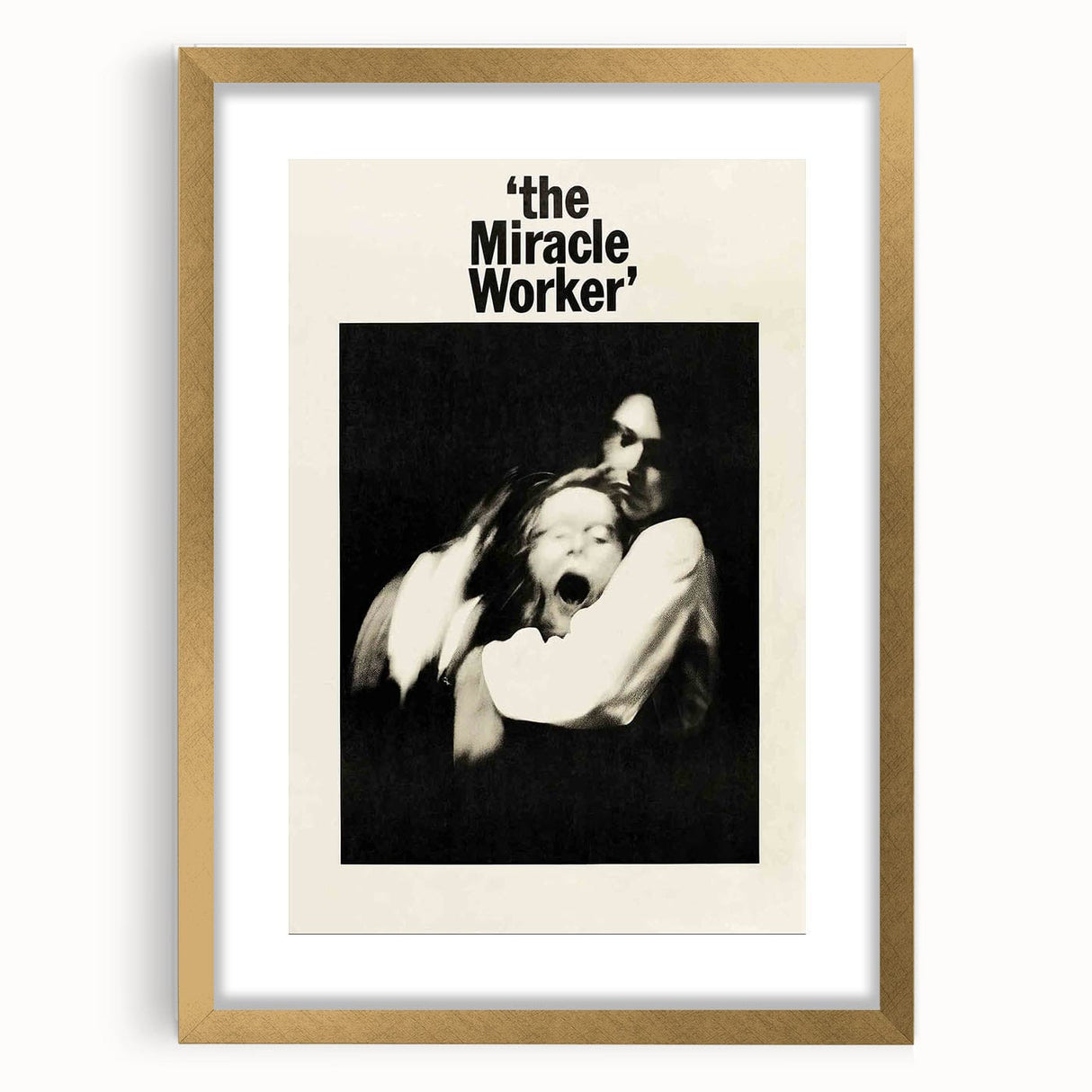1960s Movie Posters The Miracle Worker Classic Drama Vintage Print