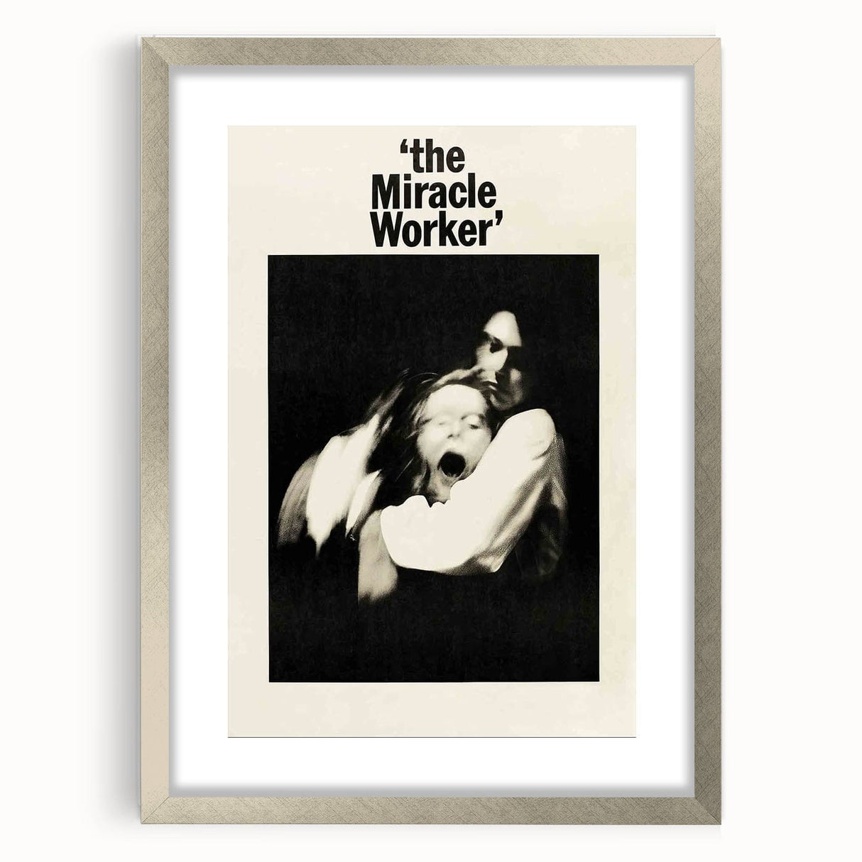 1960s Movie Posters The Miracle Worker Classic Drama Vintage Print
