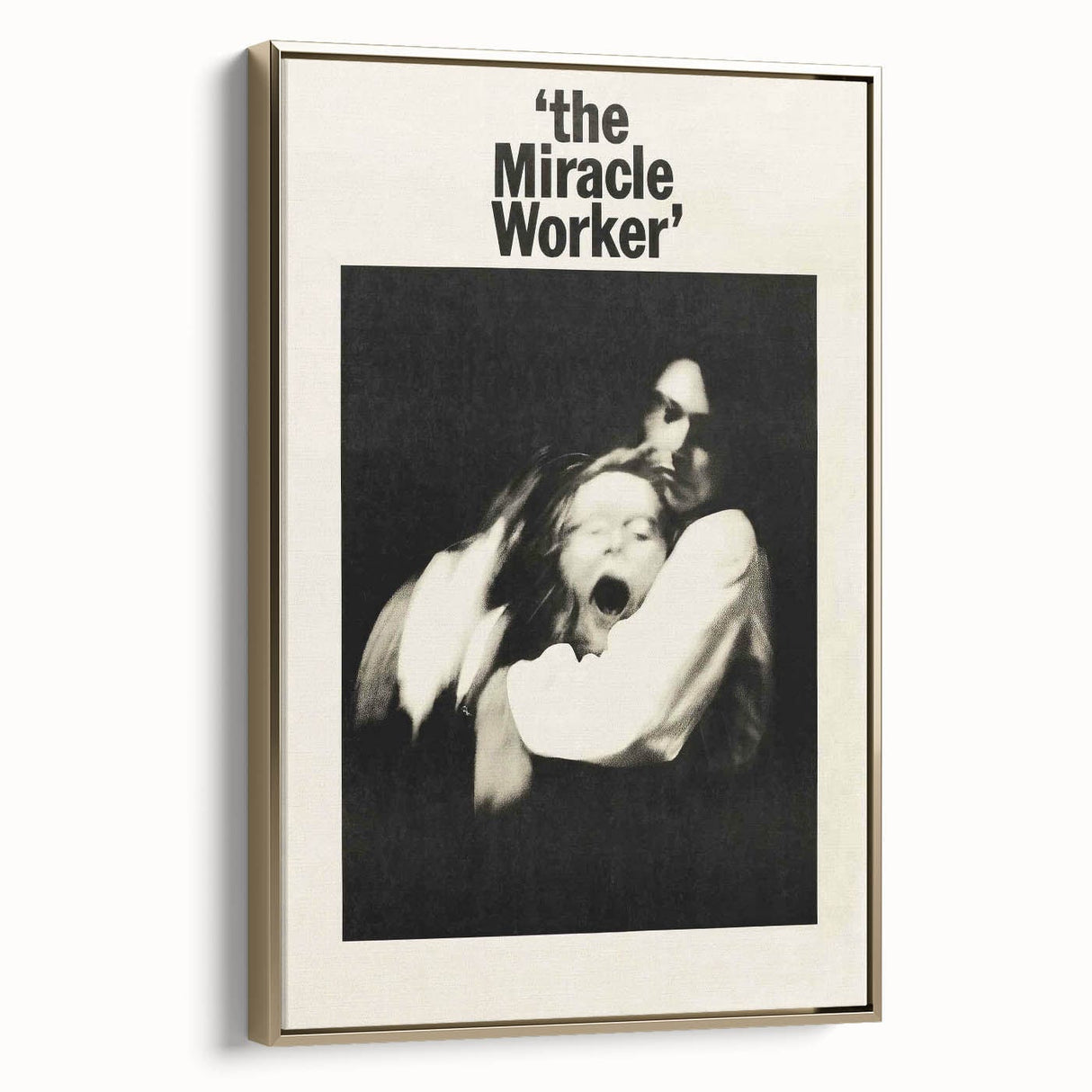 1960s Movie Posters The Miracle Worker Classic Drama Vintage Print