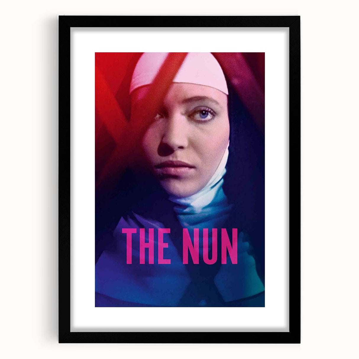 1960s Movie Posters The Nun Vintage French Drama Film Print