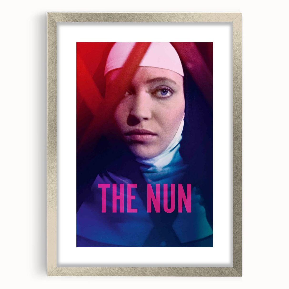 1960s Movie Posters The Nun Vintage French Drama Film Print