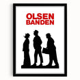 1960s Movie Posters Olsen Banden Classic Danish Comedy Print