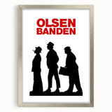 1960s Movie Posters Olsen Banden Classic Danish Comedy Print