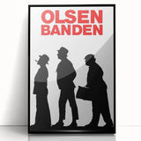 1960s Movie Posters Olsen Banden Classic Danish Comedy Print