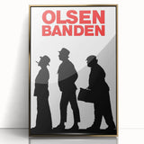 1960s Movie Posters Olsen Banden Classic Danish Comedy Print