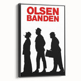 1960s Movie Posters Olsen Banden Classic Danish Comedy Print