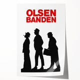 1960s Movie Posters Olsen Banden Classic Danish Comedy Print