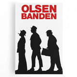 1960s Movie Posters Olsen Banden Classic Danish Comedy Print