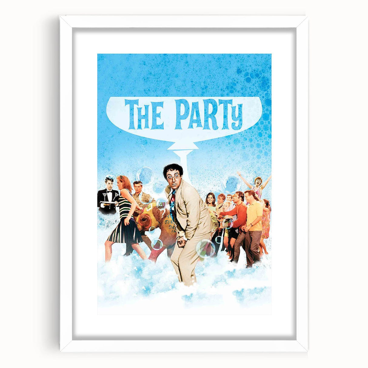 1960s Movie Posters The Party Classic Comedy Vintage Film Print