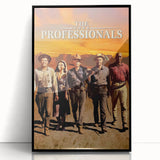 1960s Movie Posters The Professionals Classic Western Vintage Print