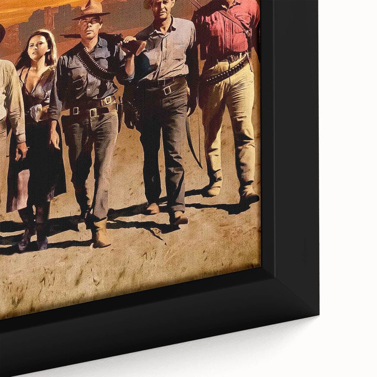 1960s Movie Posters The Professionals Classic Western Vintage Print
