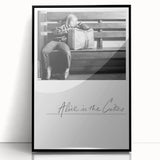 1970s Vintage Movie Poster Alice in the Cities Retro Cinema Art