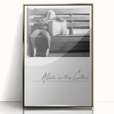 1970s Vintage Movie Poster Alice in the Cities Retro Cinema Art