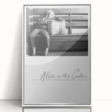 1970s Vintage Movie Poster Alice in the Cities Retro Cinema Art