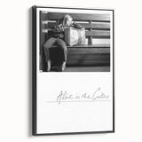 1970s Vintage Movie Poster Alice in the Cities Retro Cinema Art