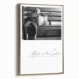 1970s Vintage Movie Poster Alice in the Cities Retro Cinema Art