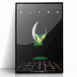 1970s Vintage Movie Poster Alien Classic Sci-Fi Film Art