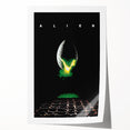 1970s Vintage Movie Poster Alien Classic Sci-Fi Film Art