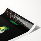 1970s Vintage Movie Poster Alien Classic Sci-Fi Film Art