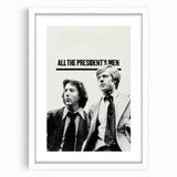1970s Vintage Movie Poster All the President’s Men Classic Art