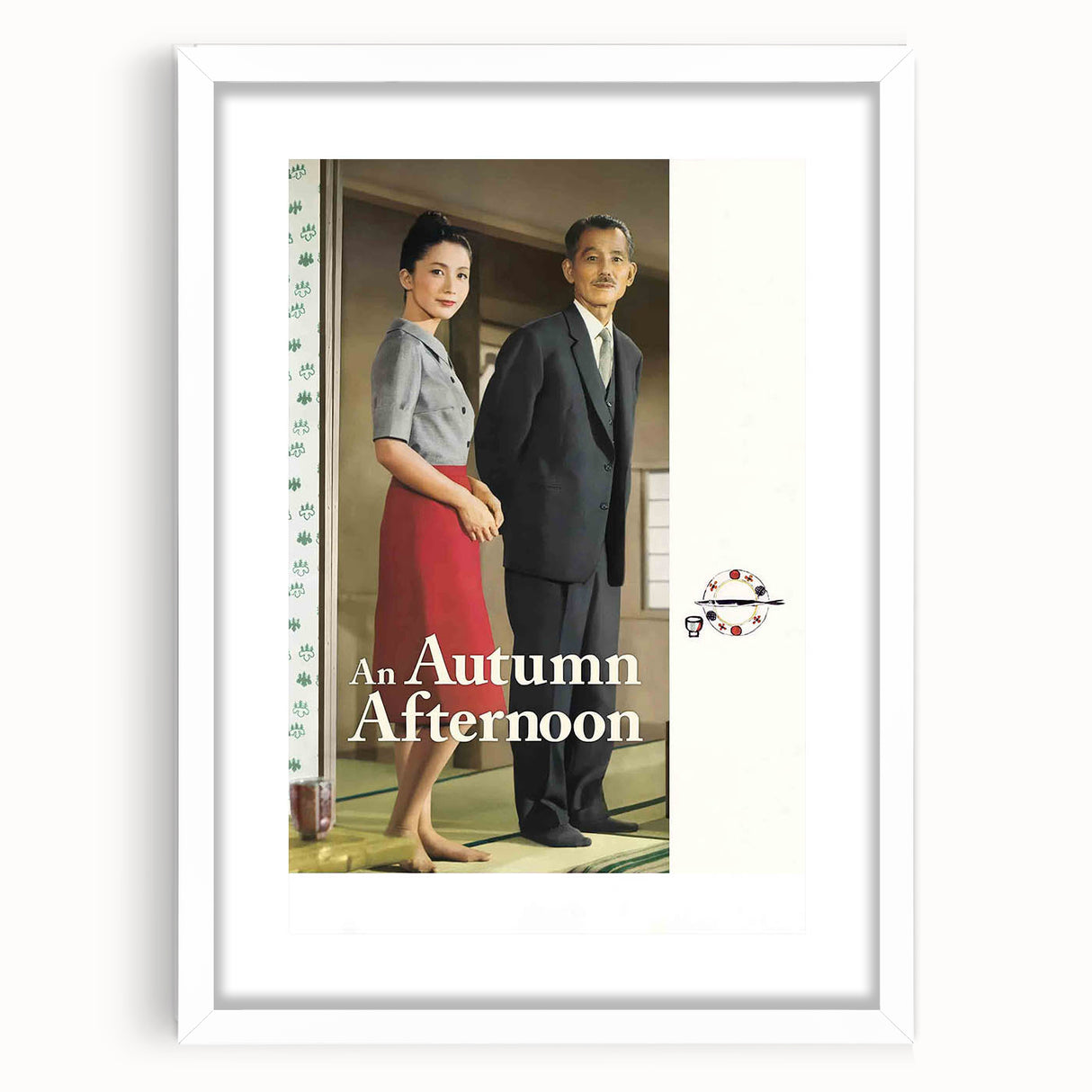 1970s Vintage Movie Poster An Autumn Afternoon Classic Art