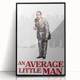 1970s Vintage Movie Poster An Average Little Man Classic Art