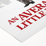 1970s Vintage Movie Poster An Average Little Man Classic Art