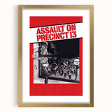 1970s Vintage Movie Poster Assault on Precinct 13 Retro Art