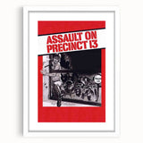 1970s Vintage Movie Poster Assault on Precinct 13 Retro Art