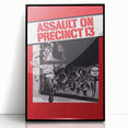 1970s Vintage Movie Poster Assault on Precinct 13 Retro Art