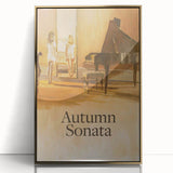 1970s Vintage Movie Poster Autumn Sonata Classic Drama Art