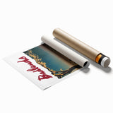 1970s Vintage Movie Poster Badlands Classic Crime Film Art