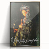 Beauty and the Beast 1970s Vintage Movie Poster Classic 70s Film Art