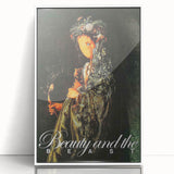 Beauty and the Beast 1970s Vintage Movie Poster Classic 70s Film Art