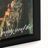 Beauty and the Beast 1970s Vintage Movie Poster Classic 70s Film Art