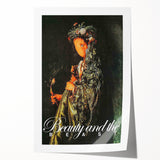 Beauty and the Beast 1970s Vintage Movie Poster Classic 70s Film Art