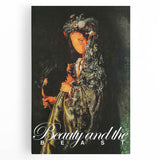 Beauty and the Beast 1970s Vintage Movie Poster Classic 70s Film Art