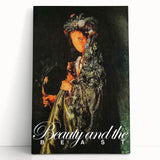 Beauty and the Beast 1970s Vintage Movie Poster Classic 70s Film Art